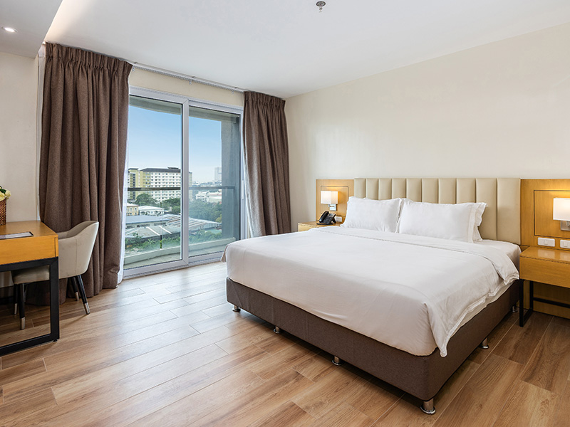 宿泊ホテルの内装